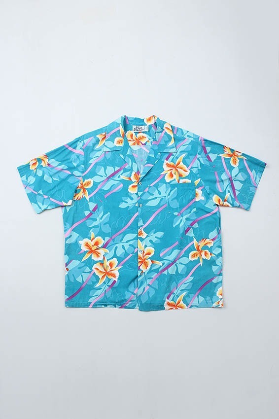 Vintage &#039;Hilo Hatties&#039; Hawaiian Shirt (실제: 110)