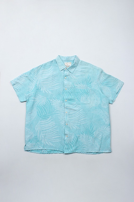 Vintage &#039;Tasso Elba Island&#039; Silk Hawaiian Shirts (XXL)