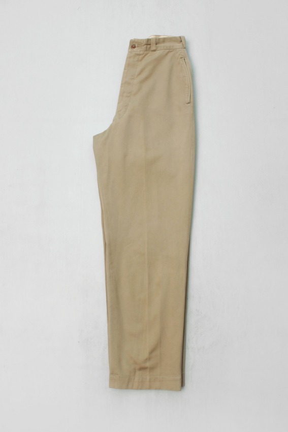 [M-1954] 50s U.S Army Officer Khaki Chino Pants ( 29x32 )