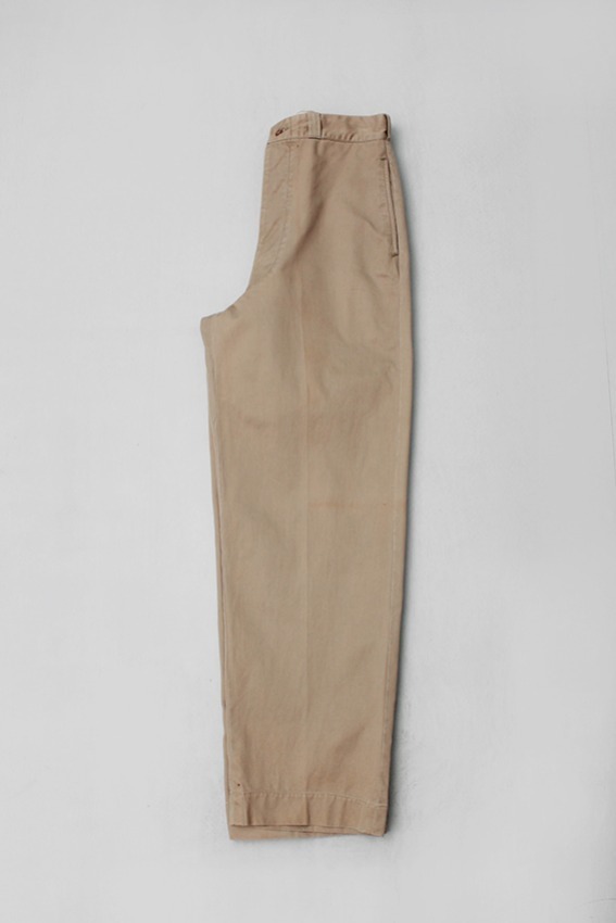 [M-1956] 50s U.S Army Officer Khaki Chino Pants ( 29x32 )