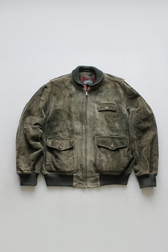 90s Polo Country Ralph Lauren Suede Leather Jacket (L)
